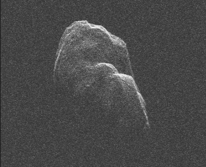 Huge Asteroid's Earth Flyby Caught on Video